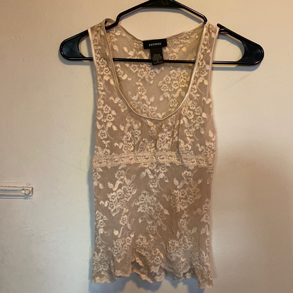 Express see through blouse